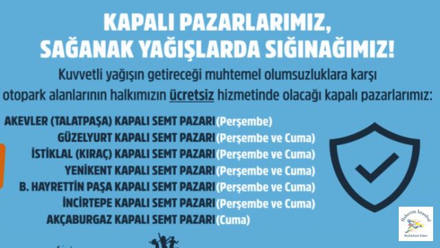 Esenyurt'ta Kapalı Pazarlar Otopark Oluyor!