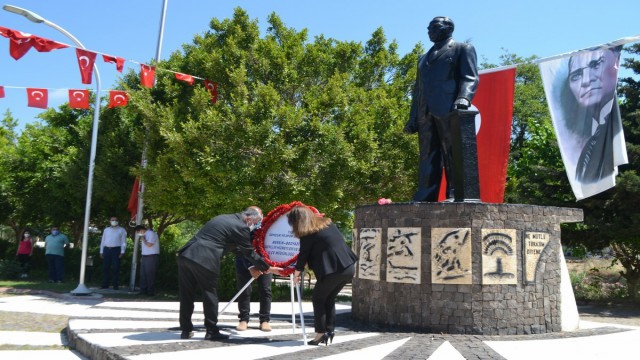 19 Mayıs, Bozyazıda sade bir törenle kutlandı