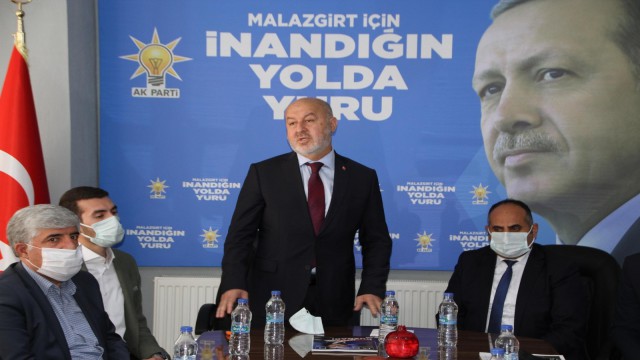 AK Parti İl Başkanı Avcı Malazgirtte