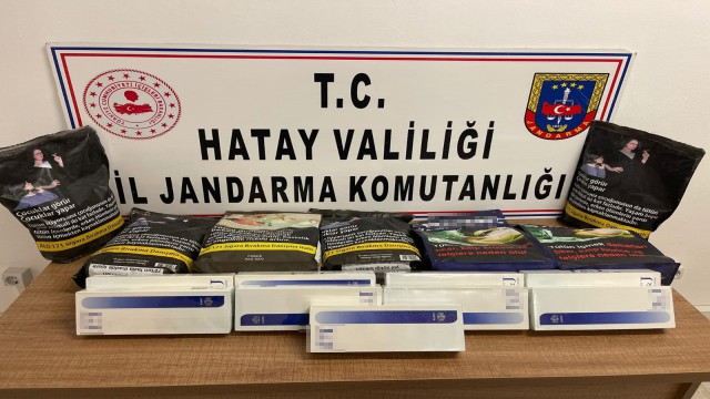 Altınözünde jandarmadan kaçakçılık operasyonu