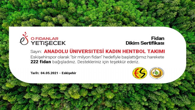 Anadolu Üniversitesinden Eskişehirspora bir önemli destek daha