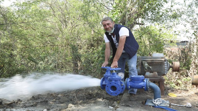 Aydın Büyükşehir Belediyesi kuraklıkla mücadele başlattı