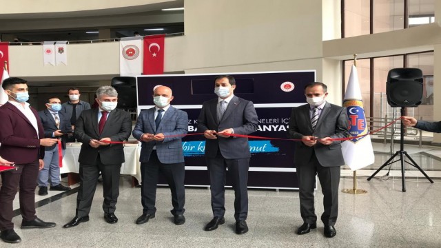 Bakırköy Adalet Sarayında ‘Kitap Bağış Kumbarası kuruldu