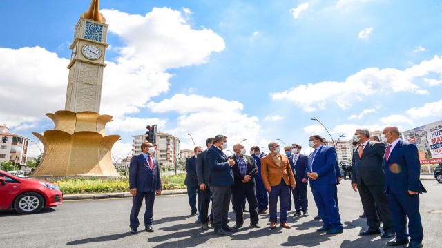 Başkan Gürkan yol çalışmalarını inceledi