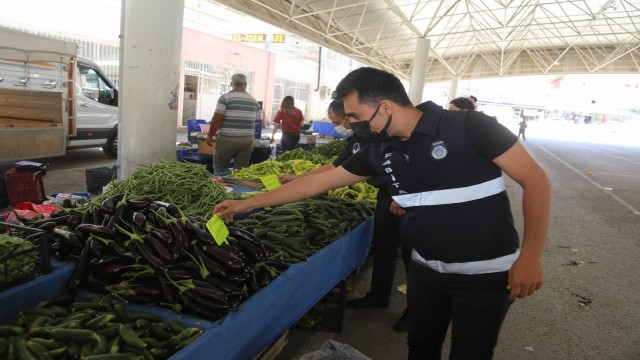 Çamelide pazarlar önlemler kapsamında ikinci defa kuruldu