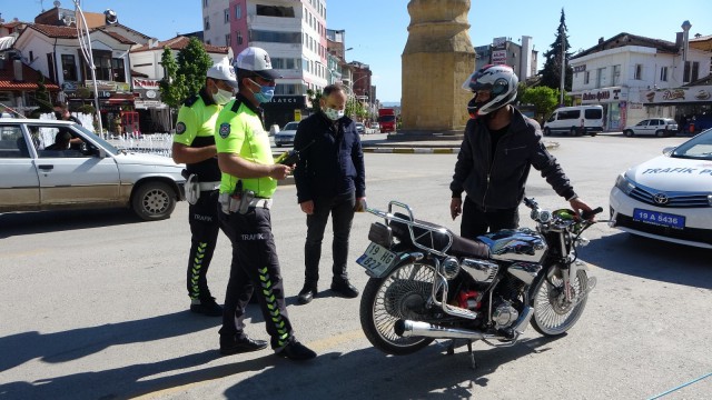 Çorumda motosiklet kazalarında düşüş