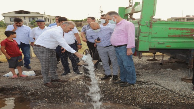 Diyarbakırda 28 kırsal mahallenin su sorunu çözülüyor