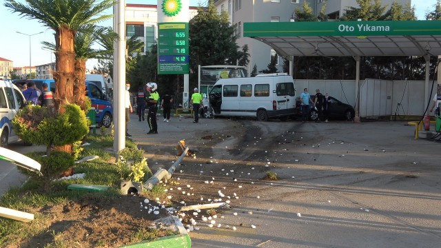 ‘Dur ihtarına uymayıp kaçmaya başladı, kaza yapınca yakalandı