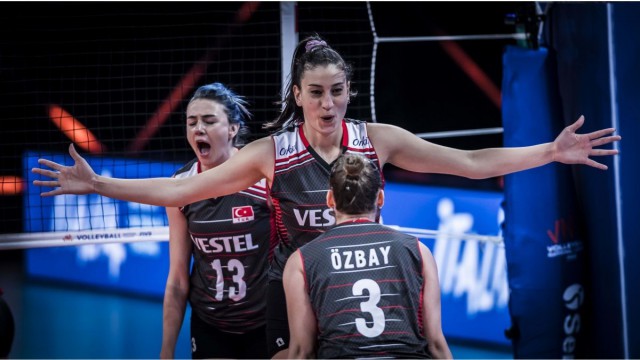 Filenin Sultanlarından Voleybol Milletler Liginde 4te 4