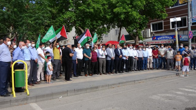 Filistin için Adıyamanda dualar edildi