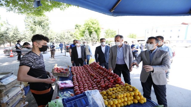 İnegölde semt pazarları denetlendi