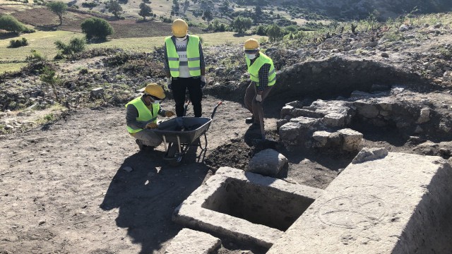 Karamanın Ermenek ilçesinde antik kazılar devam ediyor