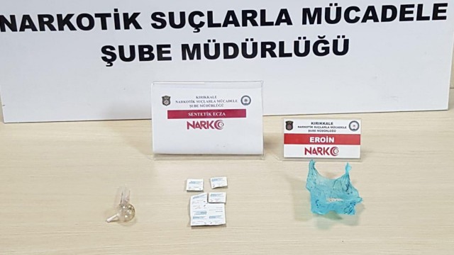 Kırıkkalede uyuşturucu operasyonu: 1 tutuklama