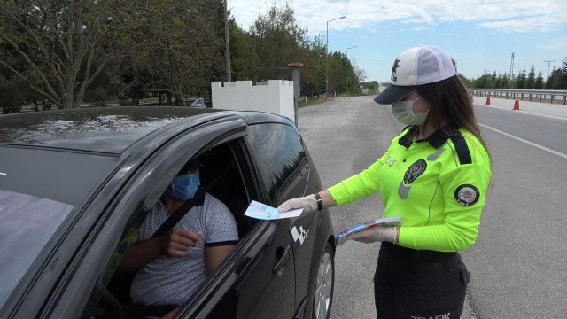 Kırklarelinde Trafik Haftasında sürücülere kurallar hatırlatıldı