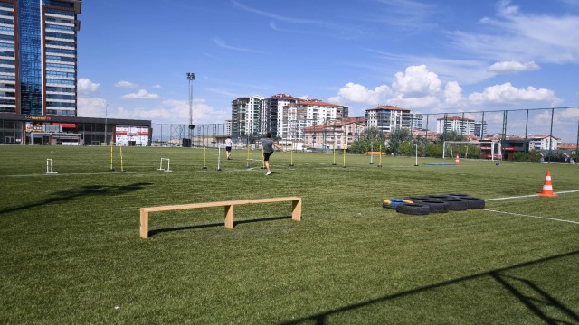 Polis adayları Pursaklar Belediyesinin ücretsiz parkur desteği ile sınava hazır