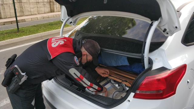 Samsunda motosikletli Yunus polisleri asayiş uygulaması yaptı