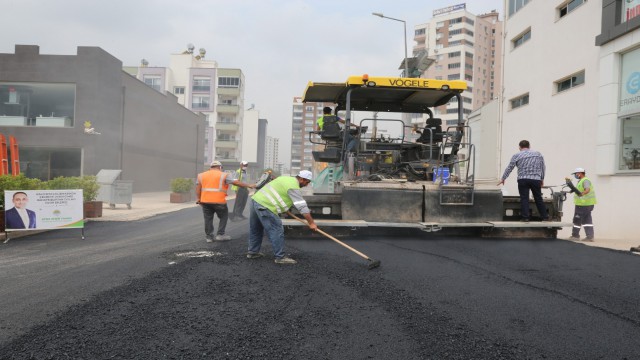 Toroslarda asfalt çalışmaları sürüyor