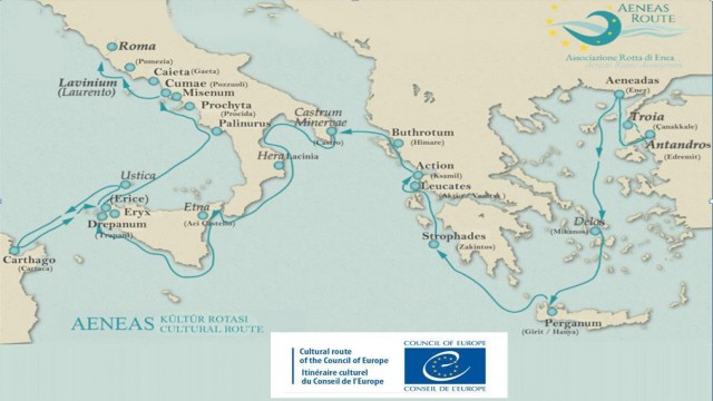 Türkiyenin ilk Avrupa Kültür Rotası Edremitten