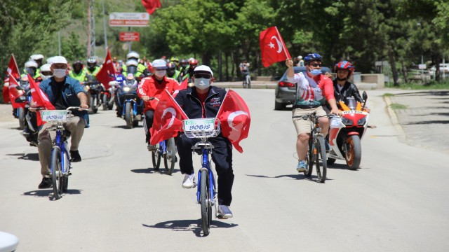 Yozgatta pedallar 19 Mayıs için döndü