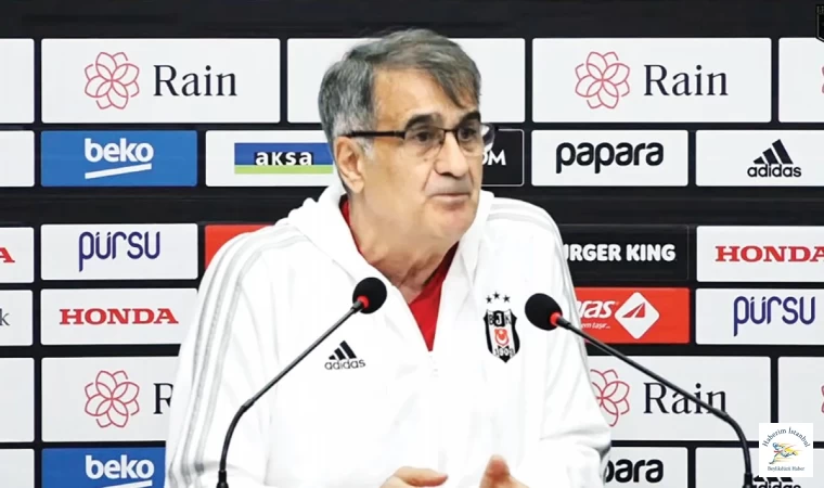 Şenol Güneş: Beşiktaş olarak hedeflediğimiz yerde değiliz